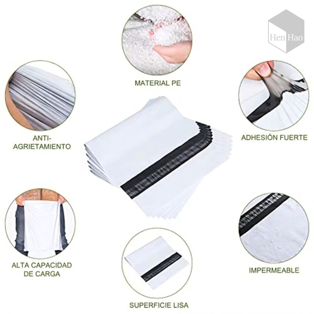 100 Bolsa de envío 30 × 42 + 5 cm