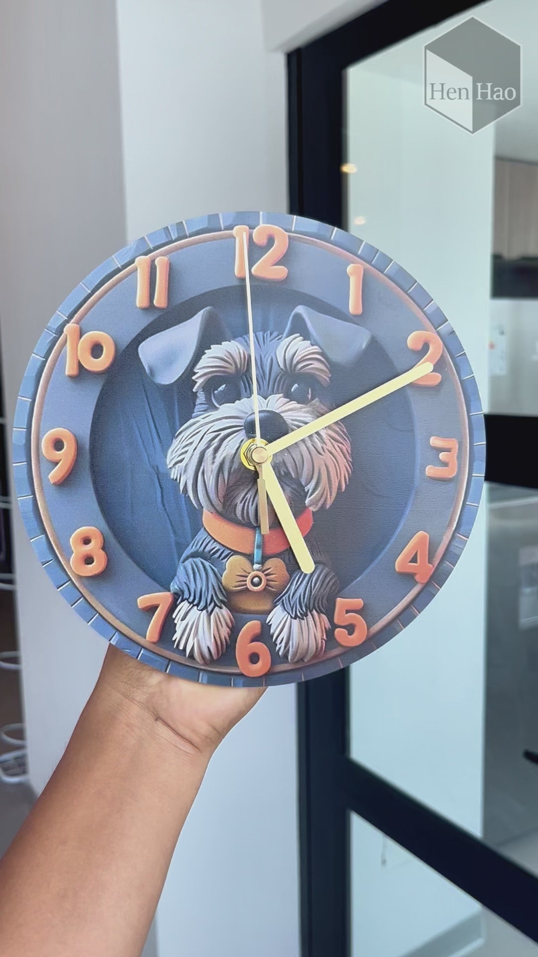 Reloj decorativo de pared 20 cm