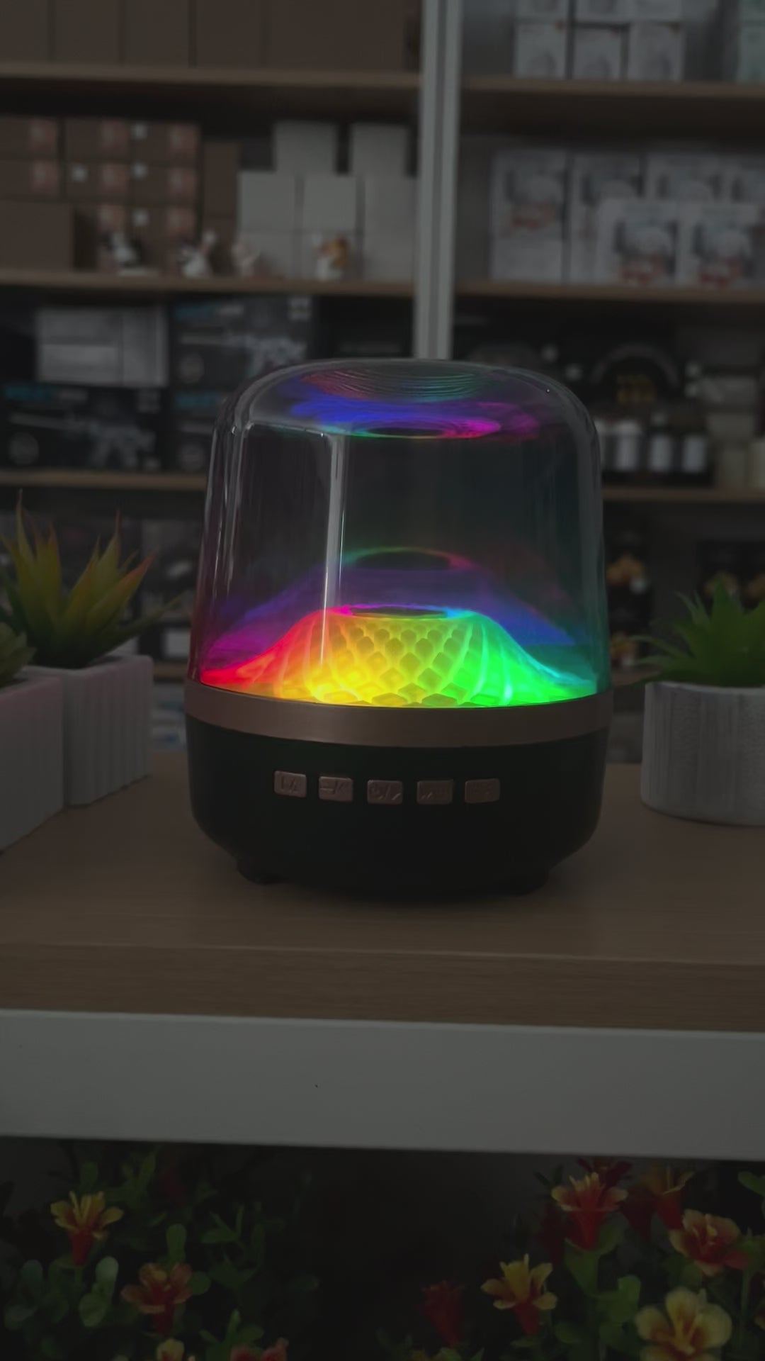 Altavoz portátil Bluetooth con sonido envolvente 3D